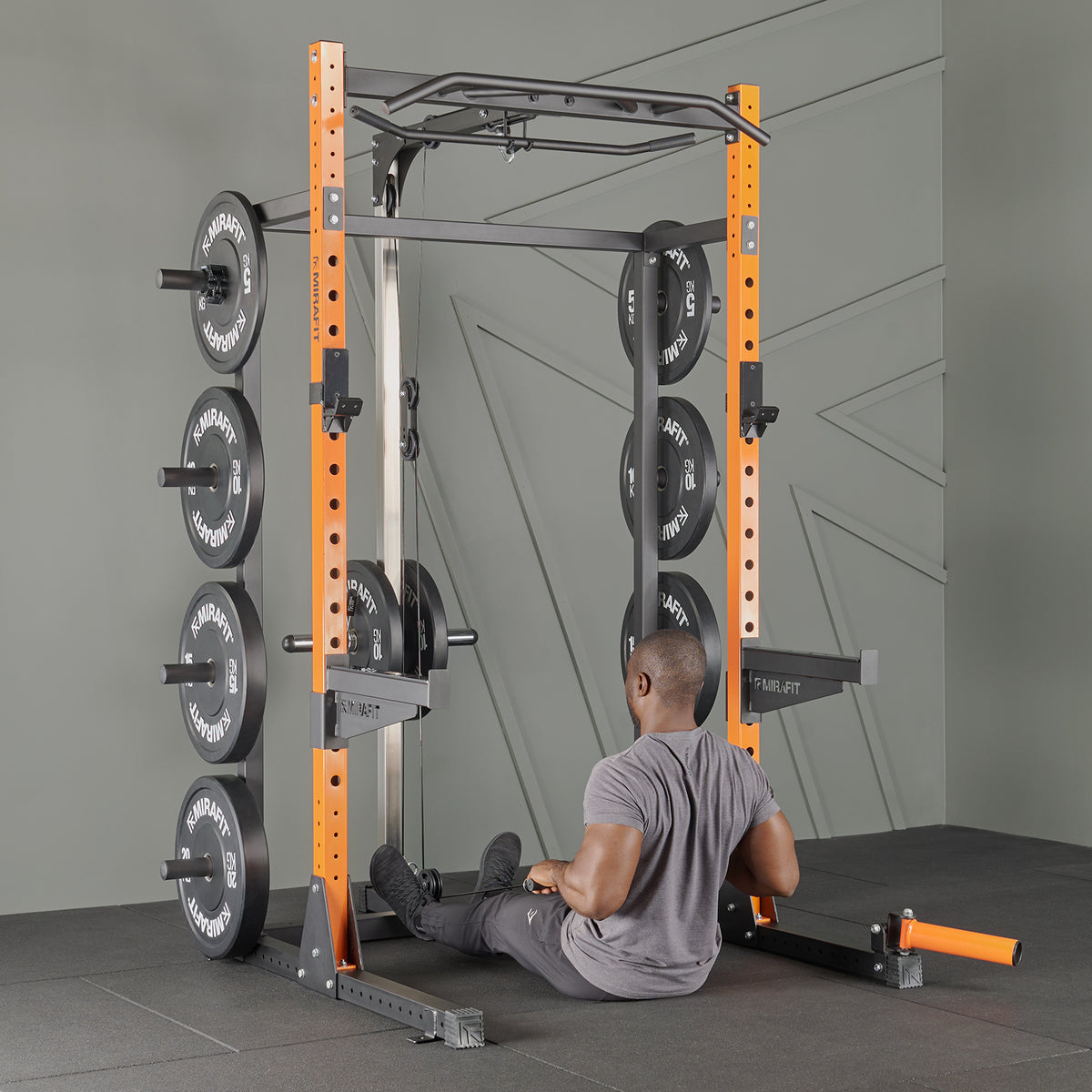 Mirafit M210 Home Gym Setup