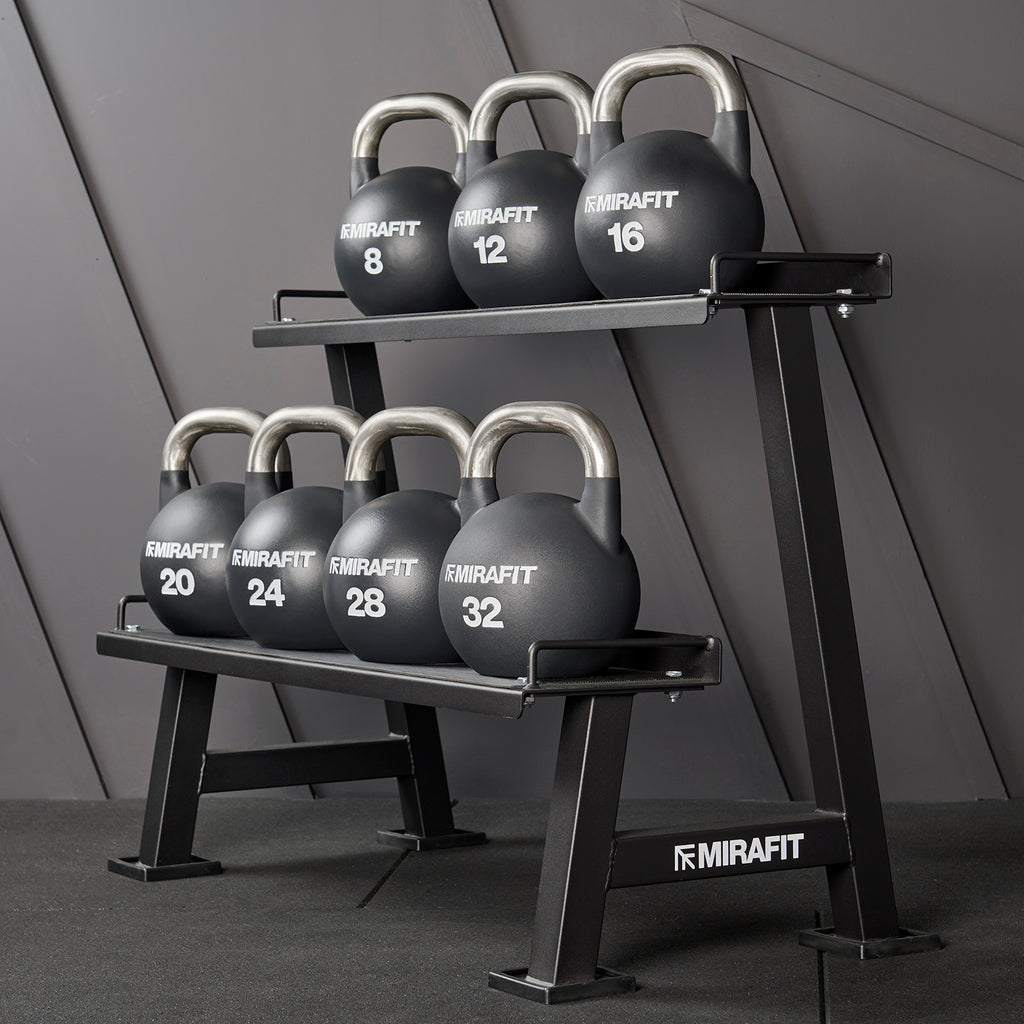 Mirafit Black Competition Kettlebells