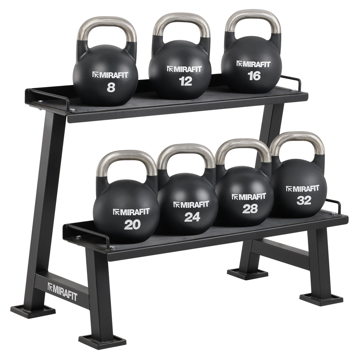 Mirafit Black Competition Kettlebells