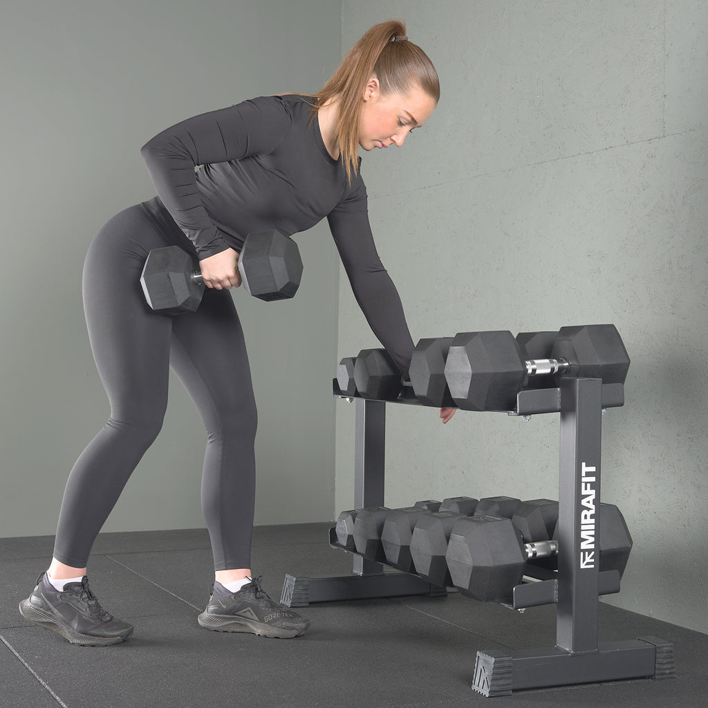 Mirafit 2 Tier Dumbbell Rack