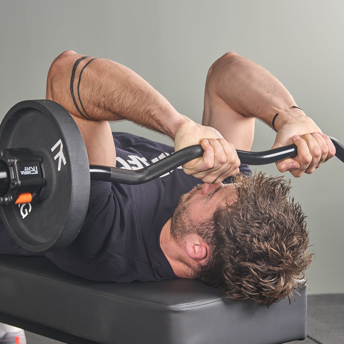 Mirafit Zwarte Olympische EZ Bar