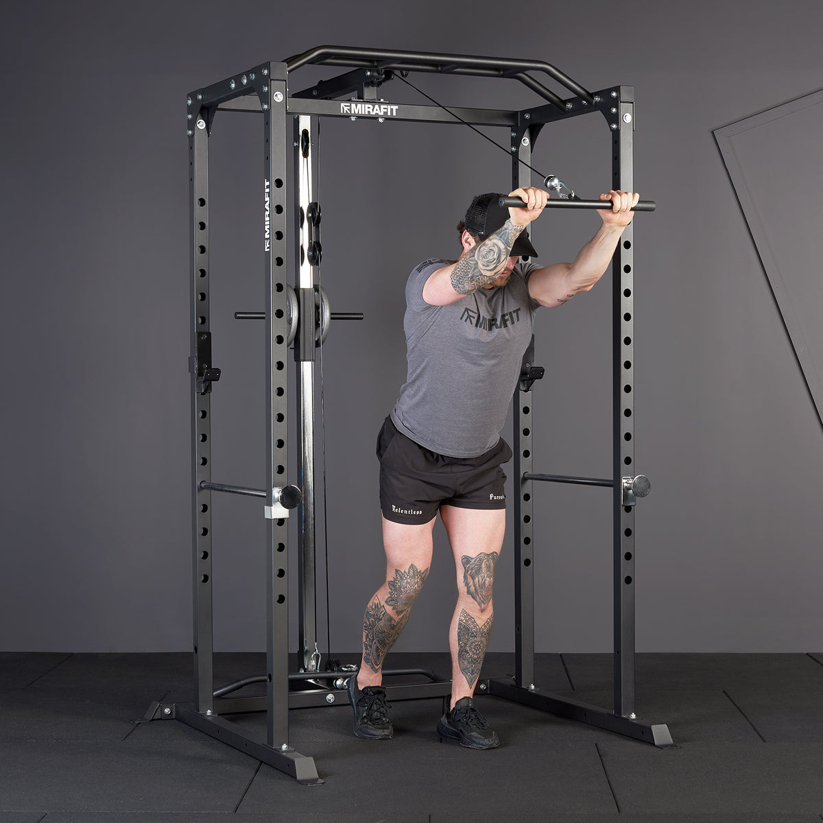 Mirafit M100 Power Rack with Cable System