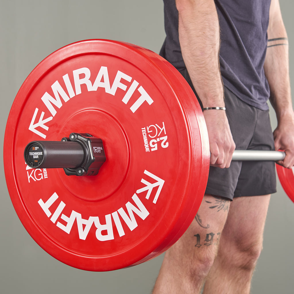 Mirafit 7kg 6ft Olympic Technique Bar