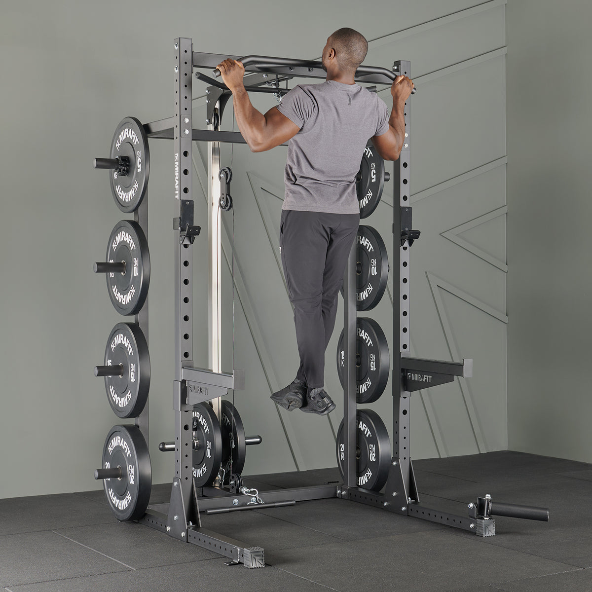Mirafit M210 Home Gym Setup