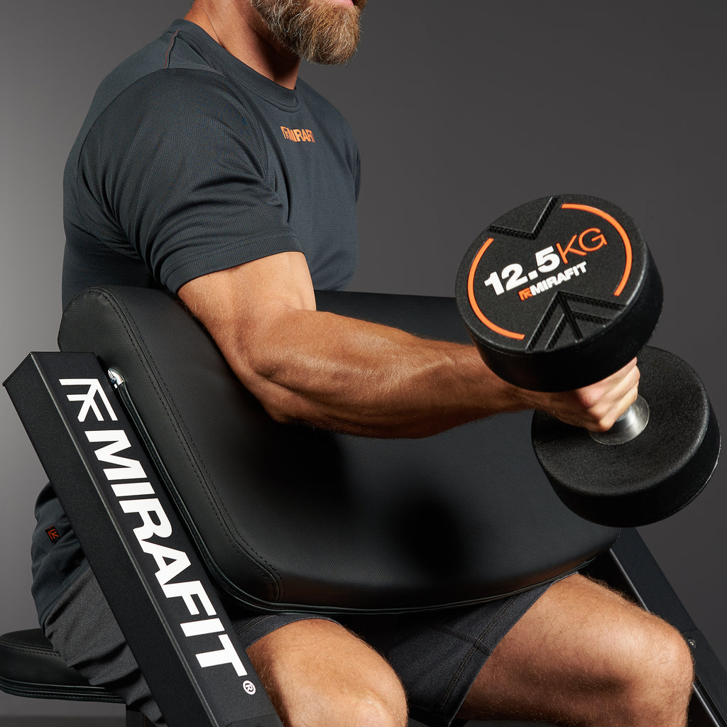 Mirafit M3 Preacher Curl Bench