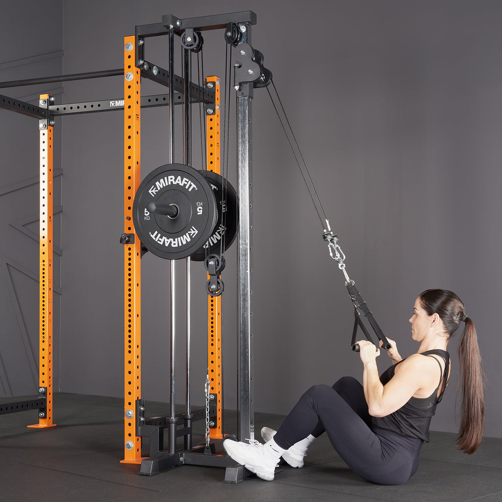Mirafit Wall or Rack Mounted Cable Pulley Machine