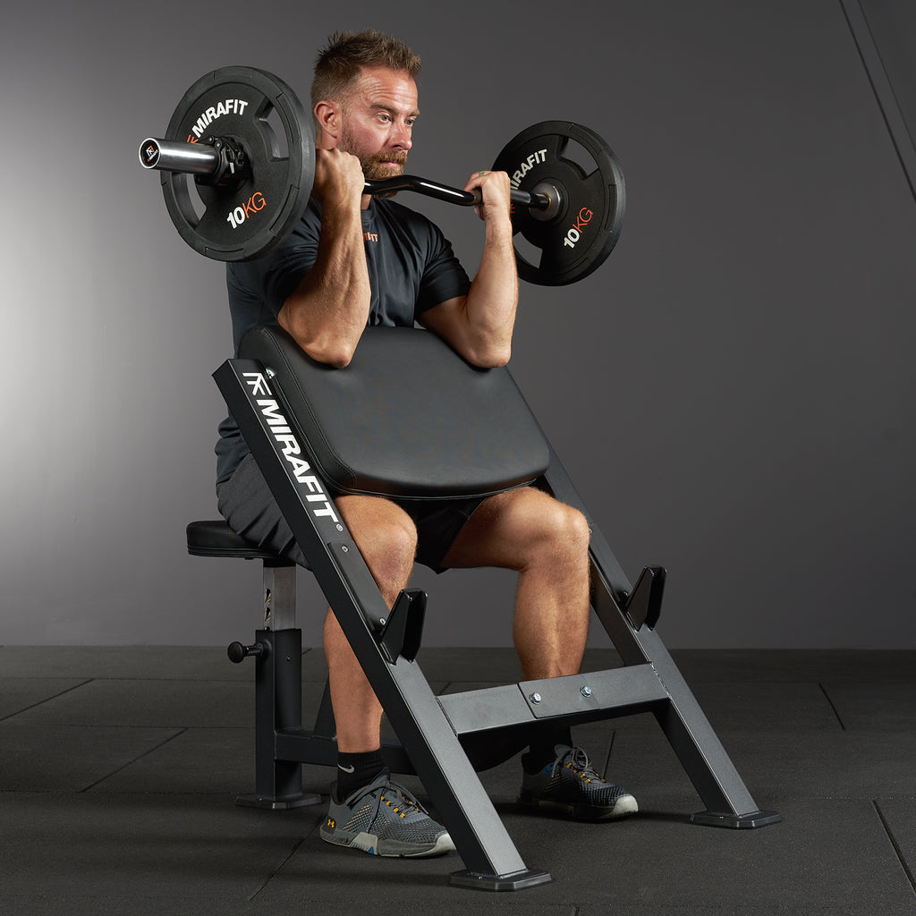 Mirafit M3 Preacher Curl Bench
