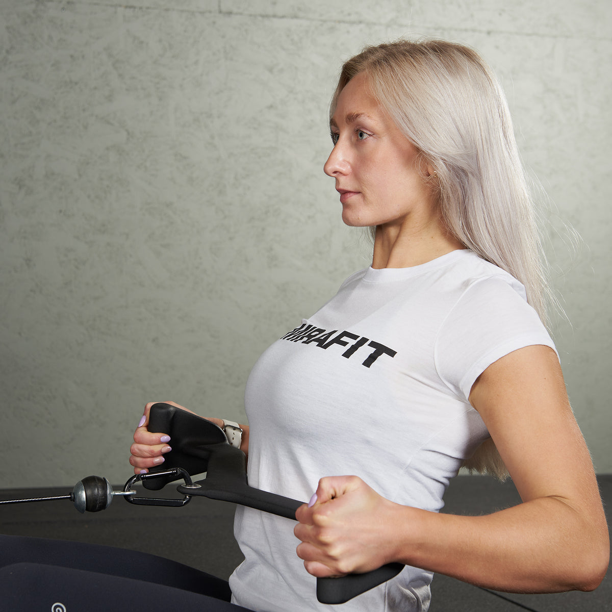 Mirafit Gym Cable Machine Attachment Set - 5 Handles