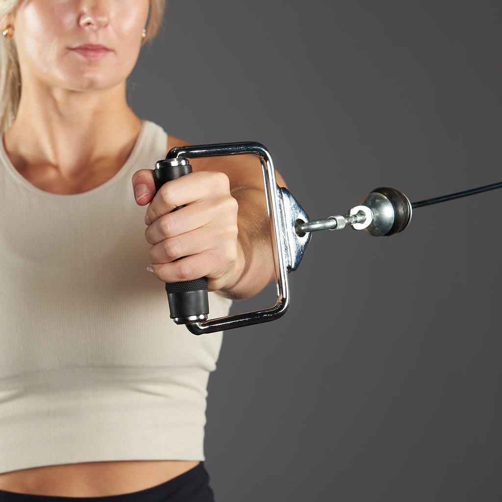 Mirafit Enkele Roerstaaf Kabelbevestiging met Rubberen Greep